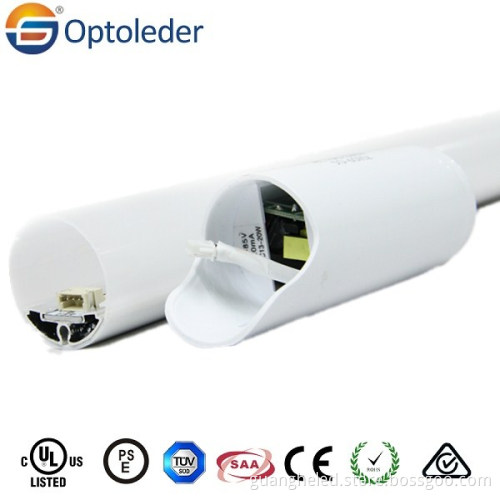 CE/Sohs All Plastic 1200mm 18W Replacable Driver LED T8 Tube